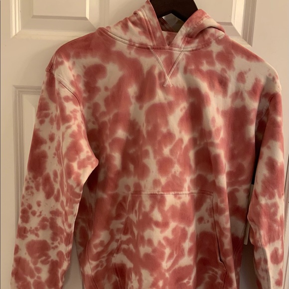 Lululemon All Yours Hoodie - NWT - Size 6 - Marmoleado Tie Dye Brier Rose - Picture 2 of 13